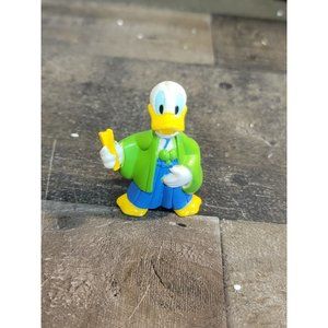 Donald Duck Green kimono fan Disney toy figure 2" tall